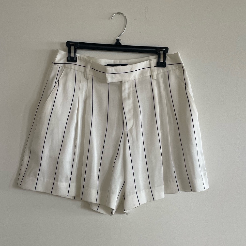 Smythe Menswear-inspired Shorts, Size 6